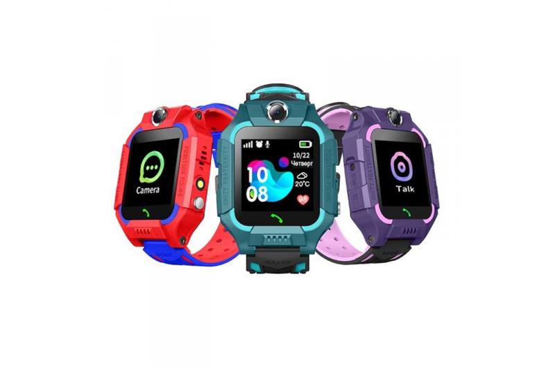 Дитячий GPS годинник-телефон GOGPS ME K24 Пурпурні