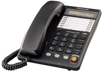 Дротовий телефон Panasonic KX-TS2365UAB Black