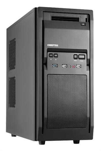 Корпус CHIEFTEC Libra LF-02B,без блока живлення,1xUSB3.0, чорний