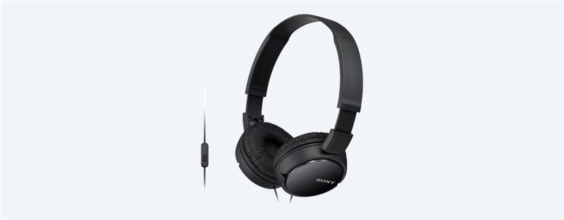 Навушники Sony MDRZX110AP On-ear Mic Чорний