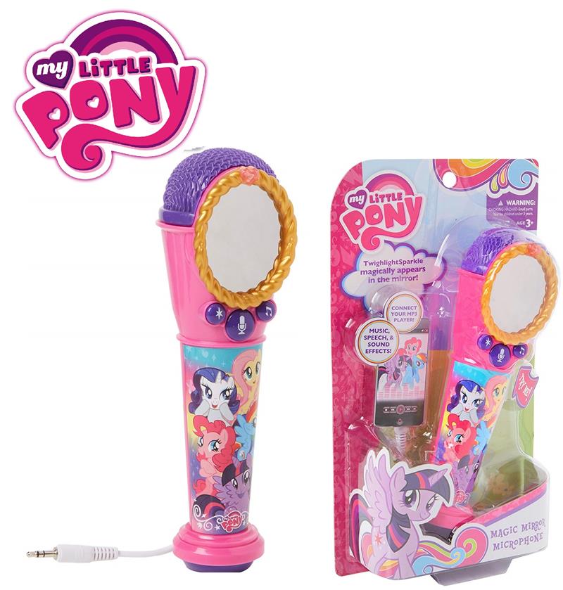 Мікрофон музичний eKids Disney My Little Pony, караоке, Lights flash, mini-jack