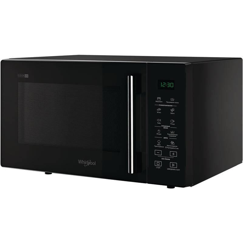 Мiкрохвильова пiч Whirlpool MWP251B 25л/900Вт/елект.управлiння/Чорний