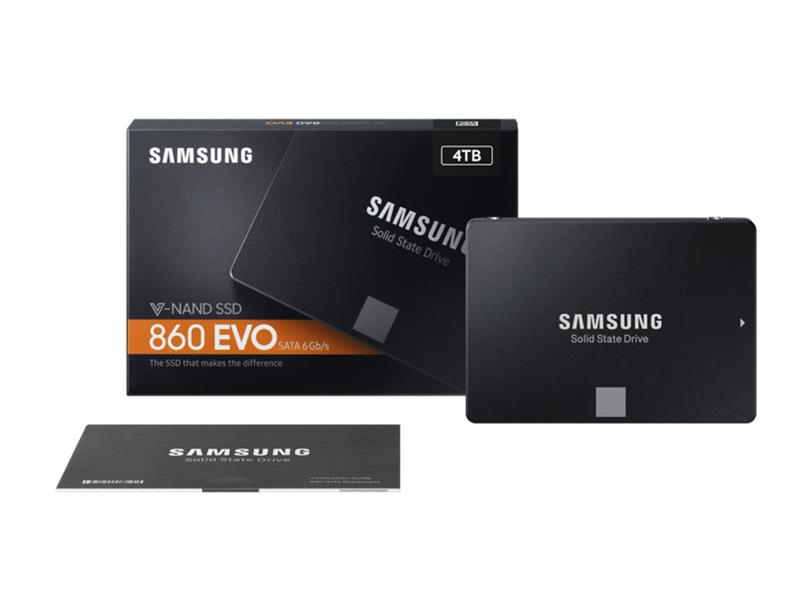 Твердотільний накопичувач SSD 2.5 Samsung 860 EVO 4TB SATA V-NAND 3bit MLC
