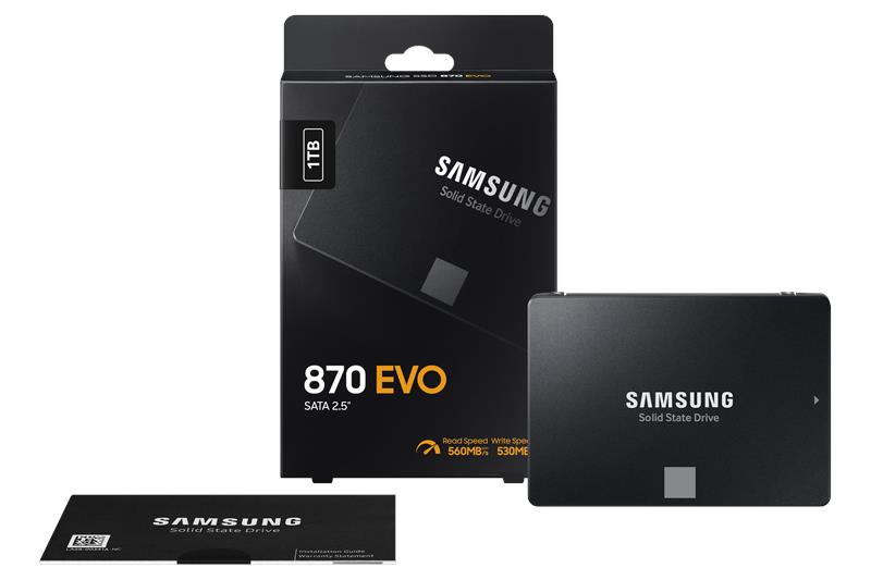 Твердотільний накопичувач SSD 2.5 Samsung 870 EVO 1TB SATA V-NAND 3bit MLC