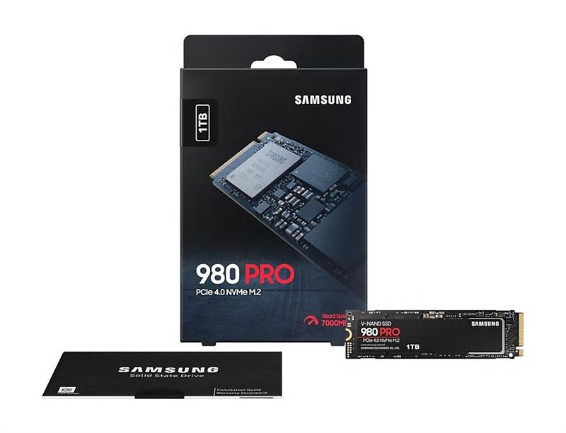 Твердотільний накопичувач SSD M.2 Samsung 980 PRO 250GB NVMe PCIe 4.0 4x 2280 3-bit MLC
