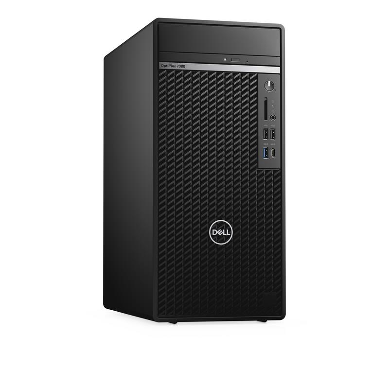 Персональний комп'ютер DELL OptiPlex 7080 MT/Intel i7-10700/8/1000/ODD/int/kbm/W10P
