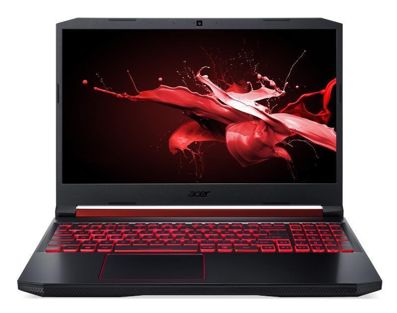 Ноутбук Acer Nitro 5 AN515-55 15.6FHD IPS 144Hz/Intel i5-10300H/16/1000+256F/NVD1660Ti-6/Lin/Black