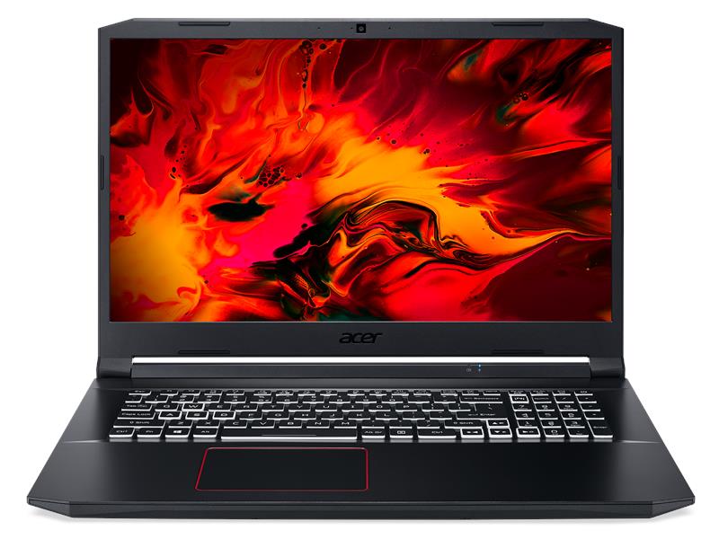 Ноутбук Acer Nitro 5 AN517-52 17.3FHD 120Hz IPS/Intel i7-10750H/16/512F/NVD1650Ti-4/Lin/Black