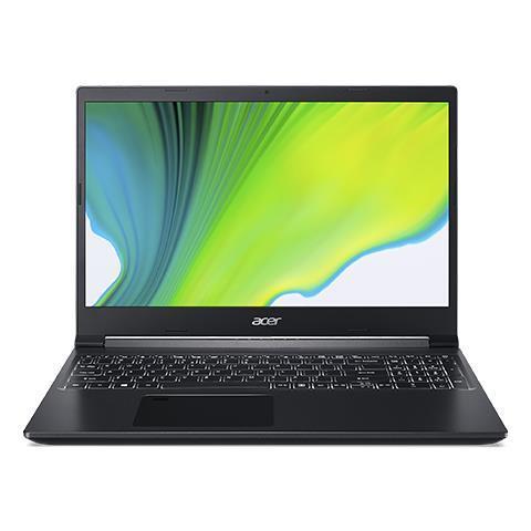 Ноутбук Acer Aspire 7 A715-75G 15.6FHD IPS/Intel i7-10750H/16/512F/NVD1650Ti-4/Lin/Black