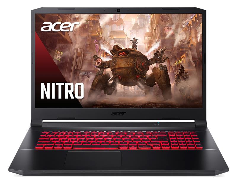 Ноутбук Acer Nitro 5 AN517-41 17.3FHD IPS/AMD R5 5600H/8/512F/NVD1650-4/Lin/Black