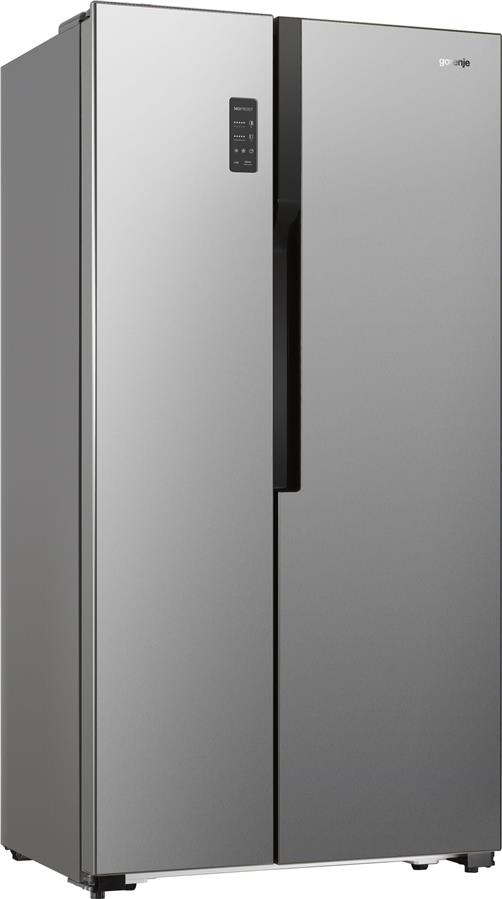 Холодильник SBS Gorenje NRS9181MX, 179х64х91см, 2 двері, 339( 177)л, А+, Total NF , Зона св-ті, Зовн. Диспл, Нерж