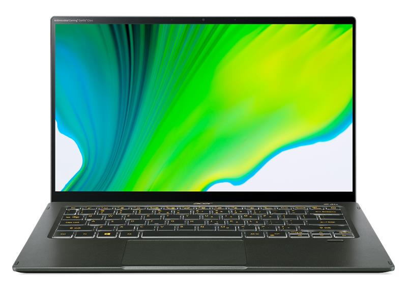 Ноутбук Acer Swift 5 SF514-55TA 14FHD IPS Touch/Intel i7-1165G7/16/512F/int/W10/Green/Antibacterial