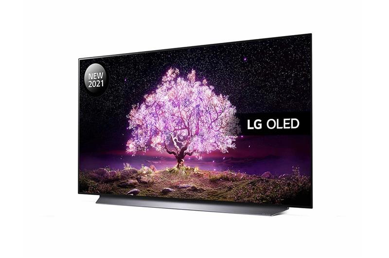 Телевiзор 48 OLED 4K LG OLED48C14LB Smart, WebOS, Чорний