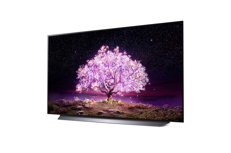 Телевiзор 55 OLED 4K LG OLED55C14LB Smart, WebOS, Ciрий
