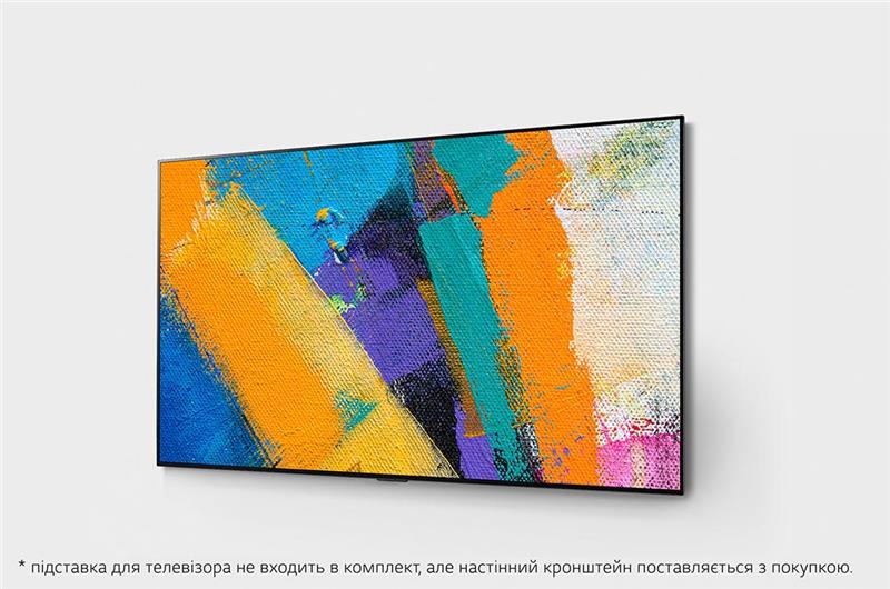 Телевiзор 77 OLED 4K LG OLED77GX6LA Smart, WebOS, Black