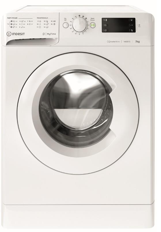 Пральна машина з фронт. загр. Indesit OMTWE71483WEU, 7кг, 1400, A+++, 54см, Дисплей, Білий