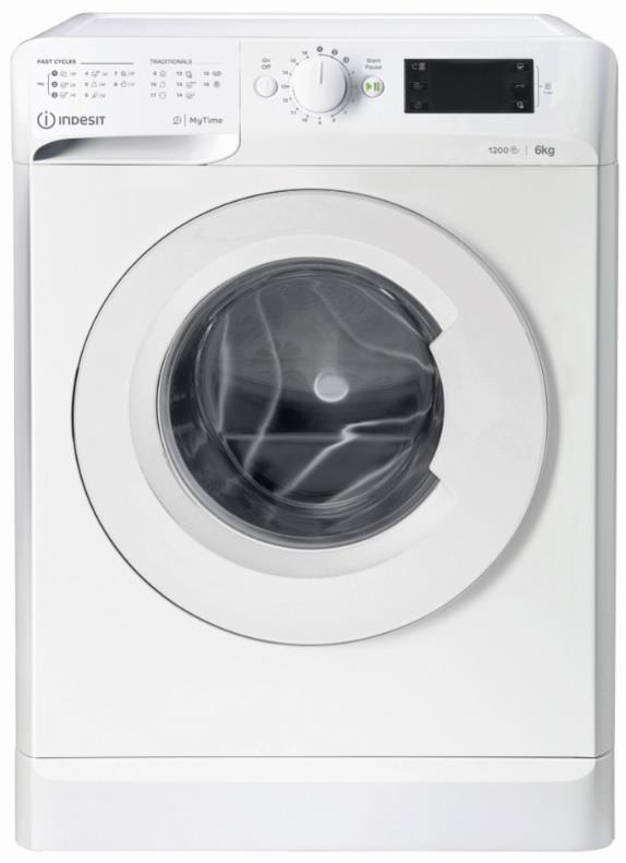Пральна машина з фронт. загр. Indesit OMTWSE61252WEU, 6кг, 1200, A+++, 43см, Дисплей, Білий