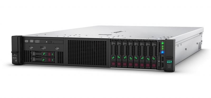 Сервер HPE DL380 Gen10 4215R 3.2Ghz /8-core/1P 32Gb/10Gb SFP+ 2p/S100i/ 8SFF/800W NC Svr