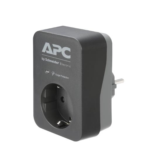 Фільтр мережевий APC Essential SurgeArrest 1 Outlet 230V, Black