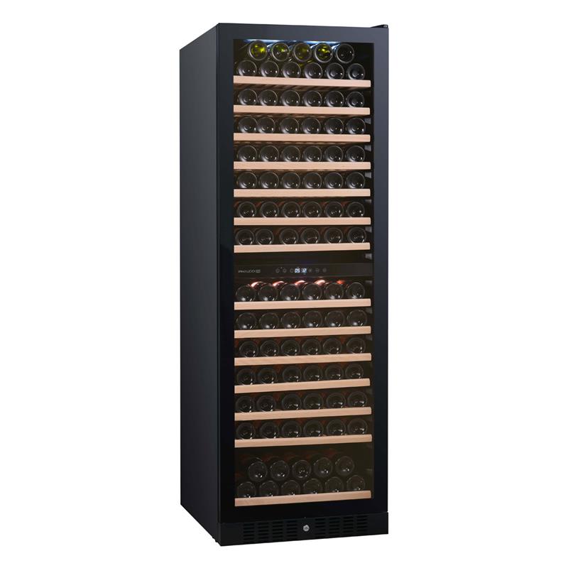 Винотека Philco PW 1663 D/177 см. /166 бутылок/две температурн.зоны/подсветка/сенсор/дисплей