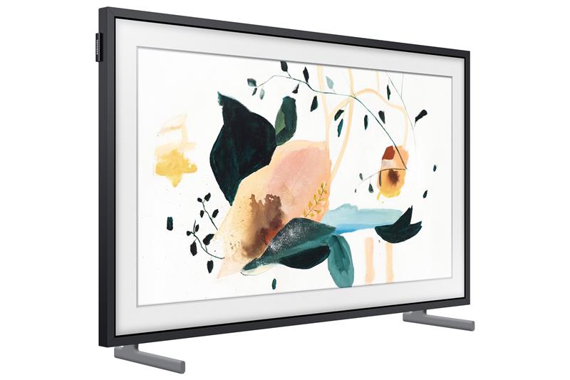 Телевiзор 32 QLED FHD Samsung QE32LS03TCUXUA Smart, Tizen, Black, The Frame, Optional Bazel Colour
