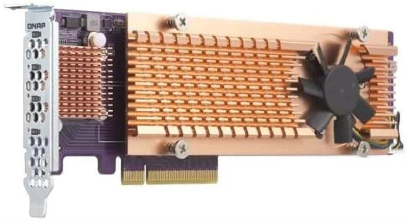 QNAP SSD expansion Quad PCIe NVMe M.2 2280