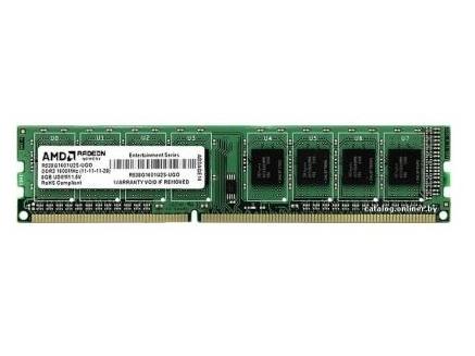 Пам'ять до ПК AMD DDR3 1600 8GB 1.5V