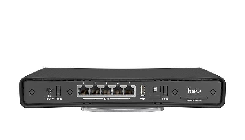 Маршрутизатор MikroTik hAP ac3 LTE6 kit (RBD53GR-5HacD2HnD&R11e-LTE6)