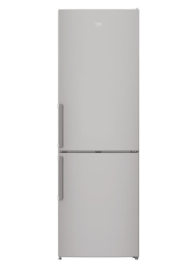 Холод. з нижн. мороз. кам. BEKO RCSA330K21S, 185х60х60см, 2 дв., Холод.відд. - 205л, Мороз. відд. - 90л, A+, ST, Сірий
