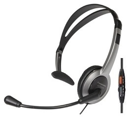 Телефонна гарнітура hands free Panasonic RP-TCA430E-S