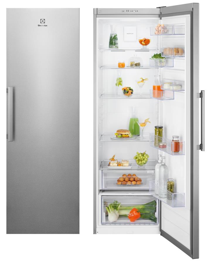 Холодильна камера Electrolux RRC5ME38X2, 186х65х60см, 1 дв., Холод.відд. - 380л, A++, ST, Інв., Зона свіжості, Внутр. дисплей, Нержавіюча сталь