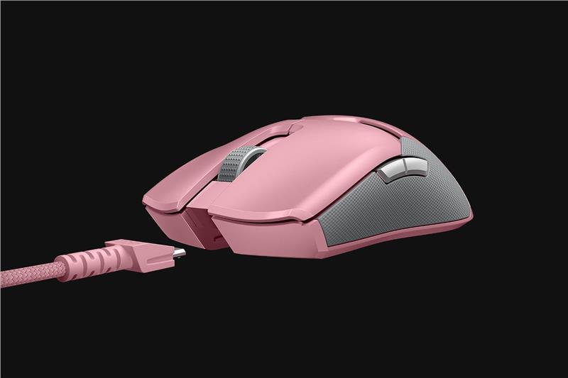 Миша ігрова Razer Viper Ultimate & Mouse Dock Quartz WL/USB Pink