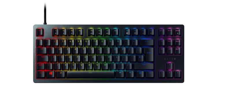 Клавіатура ігрова Razer Huntsman Tournament Ed. Intl. Red Switch  USB US (ISO) RGB, Black