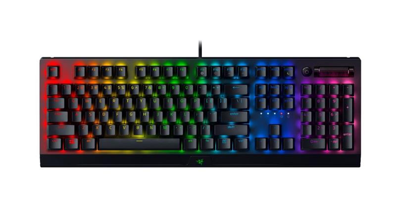 Клавіатура ігрова Razer BlackWidow V3 Green Switch USB RU RGB, Black