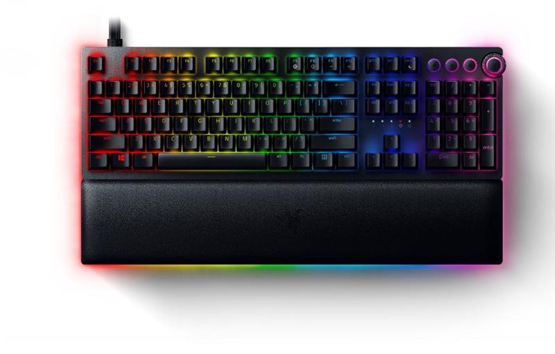 Клавіатура ігрова Razer Huntsman V2 Analog Switch USB RU RGB Black
