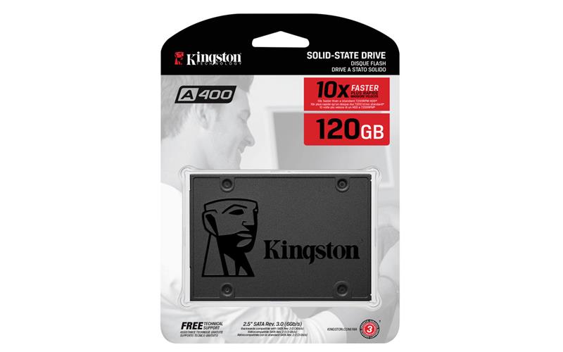 Твердотільний накопичувач SSD 2.5 Kingston A400 120GB SATA