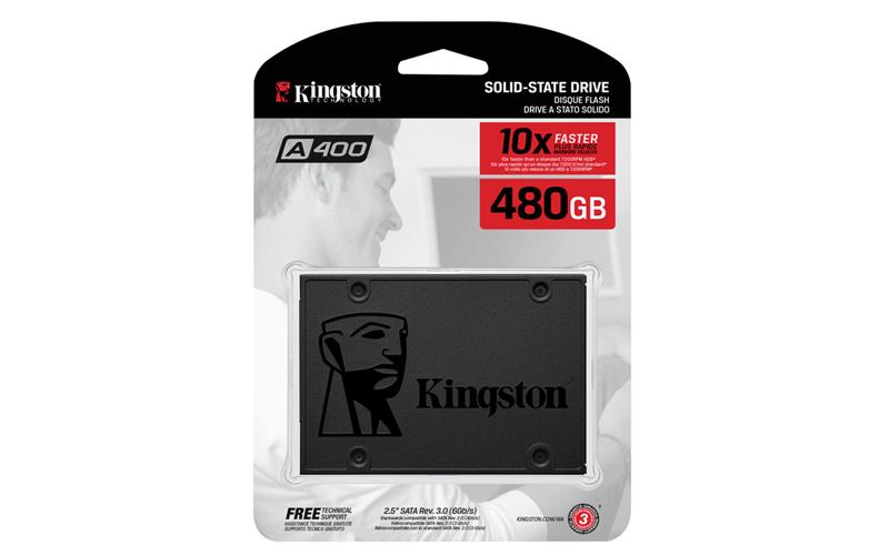 Твердотільний накопичувач SSD 2.5 Kingston A400 480GB SATA