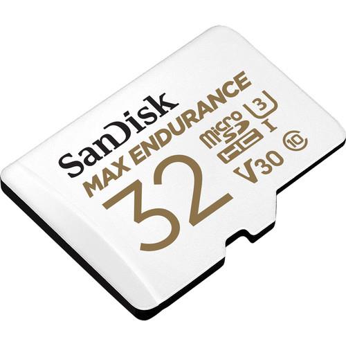 Карта пам'ятi SanDisk 32GB microSDHC C10 UHS-I U3 V30 Max Endurance