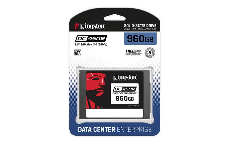 Твердотільний накопичувач SSD 2.5 Kingston DC450R 960GB SATA 3D TLC