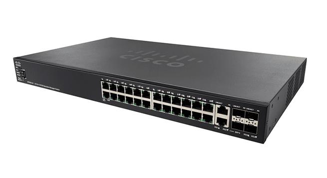Коммутатор Cisco SF550X-24 24-port 10/100 Stackable Switch