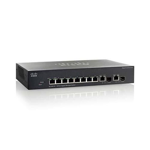 Комутатор Cisco SB SG350-10 10-port Gigabit Managed Switch
