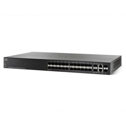 Комутатор Cisco SG350-28SFP 28-port Gigabit Managed SFP Switch