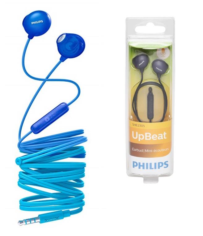 Навушники Philips SHE2305 In-ear Mic Синій