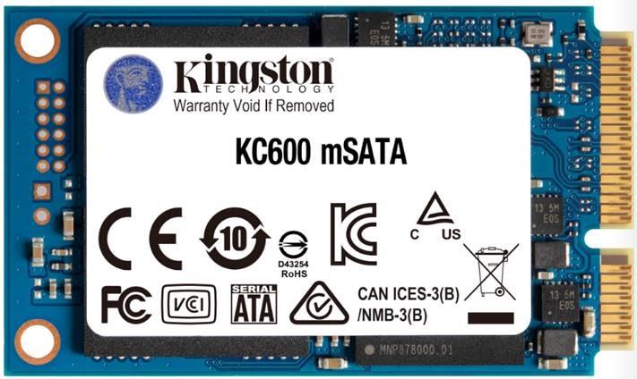 Твердотільний накопичувач SSD mSATA Kingston SKC600 512GB 3D TLC