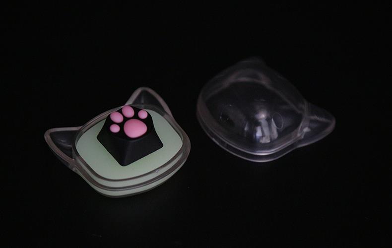 Кейкап Varmilo Kitty Paw ABS прогумовані 1шт, Black