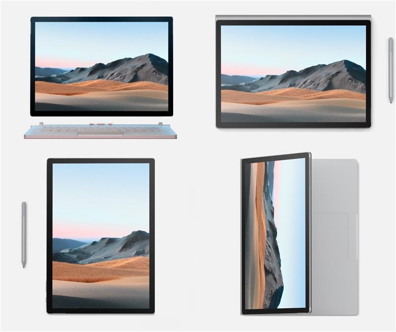Ноутбук Microsoft Surface Book 3 13.5 QHD/Intel i7-1065G7/32/512F/NVD1650-4/W10H/Silver