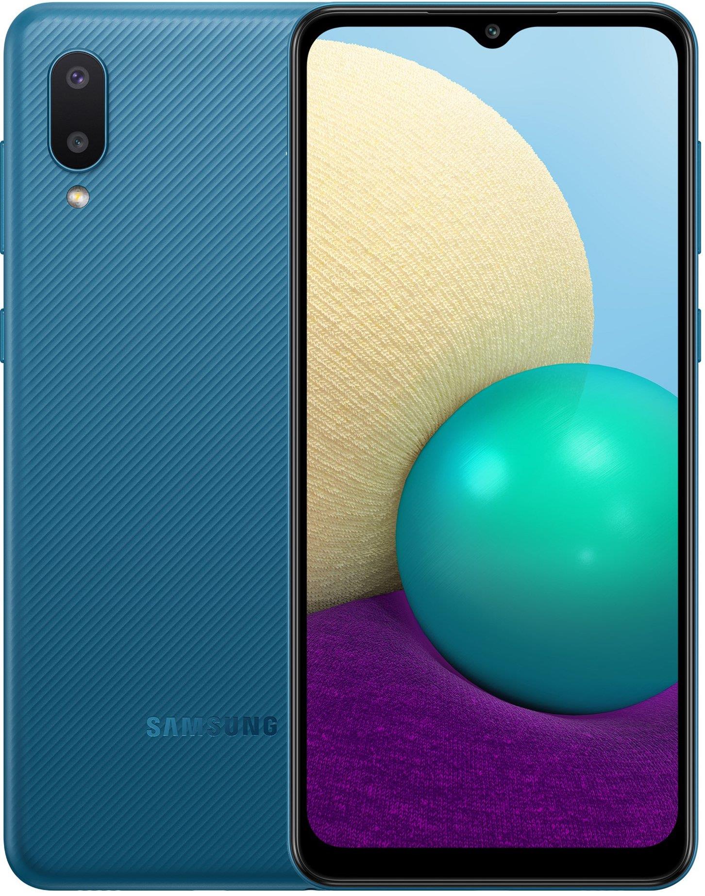 Смартфон Samsung Galaxy A02 (A022G) 2/32GB Dual SIM Blue