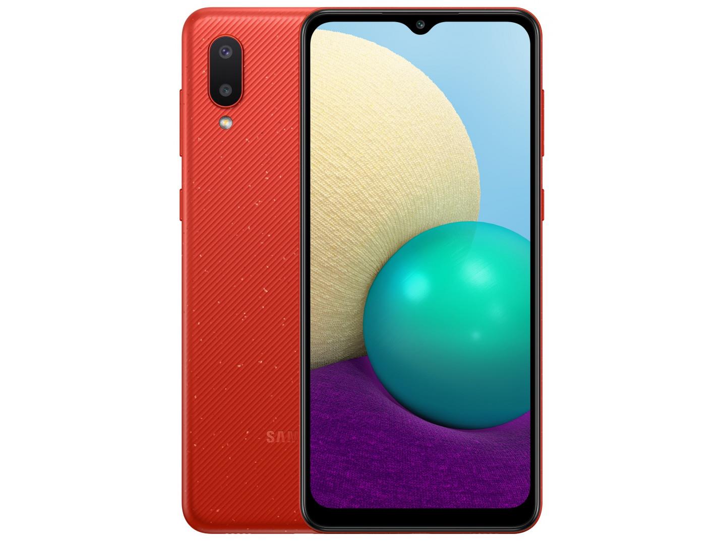 Смартфон Samsung Galaxy A02 (A022G) 2/32GB Dual SIM Red