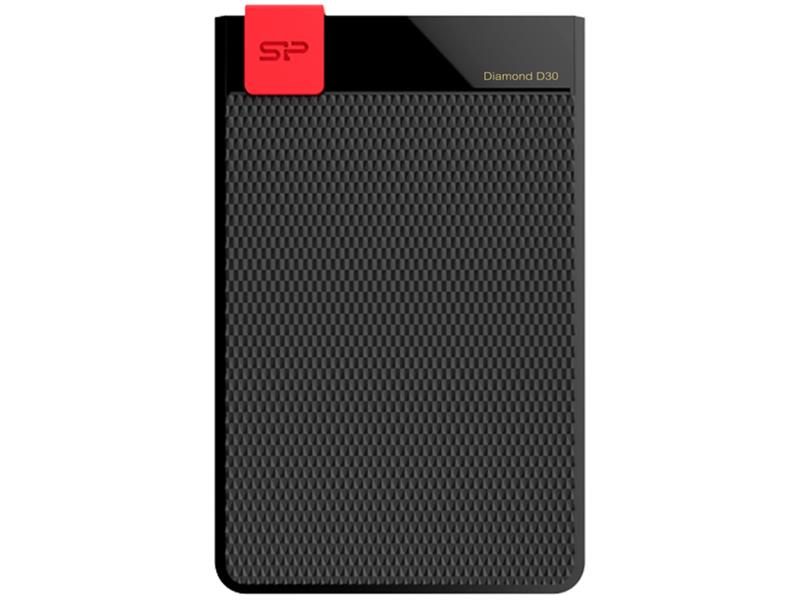 Жорсткий диск Silicon Power 2.5 USB 3.2 2TB Diamond D30 захист IPX4 Black