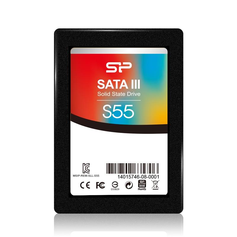 Твердотільний накопичувач SSD 2.5 Silicon Power S55 120GB SATA TLC